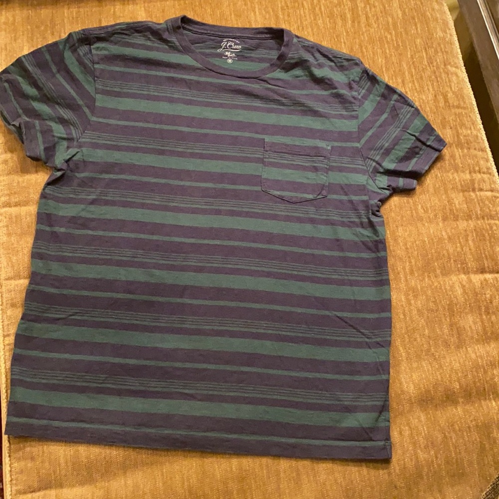 Jcrew 100% cotton men striped T-shirt